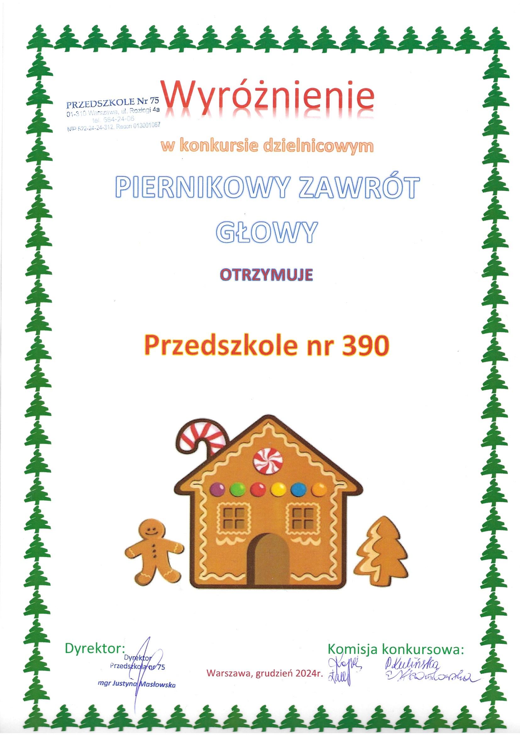 Galeria - Przedszkole 390 w Warszawie