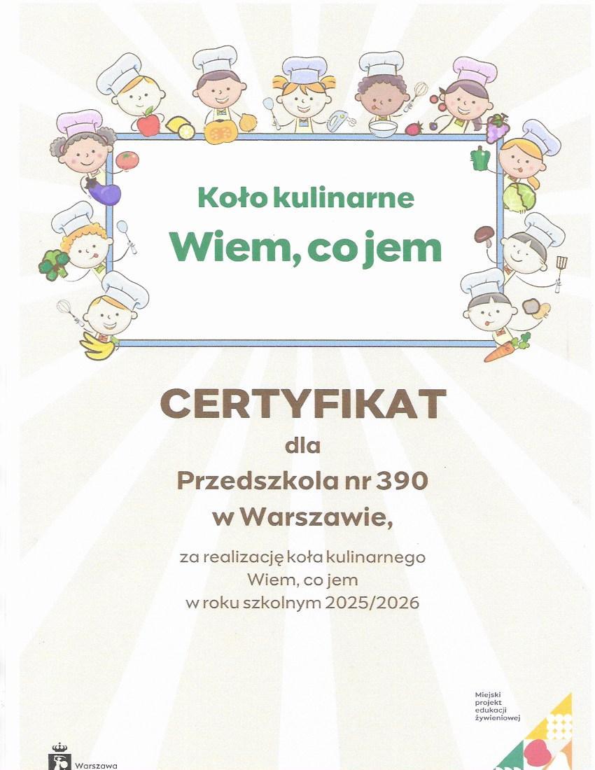 Galeria - Przedszkole 390 w Warszawie